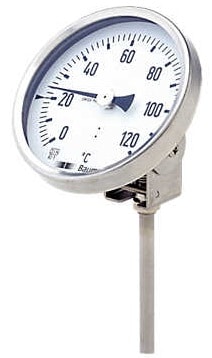 Bourdon Thermomètre bimétallique TBI100